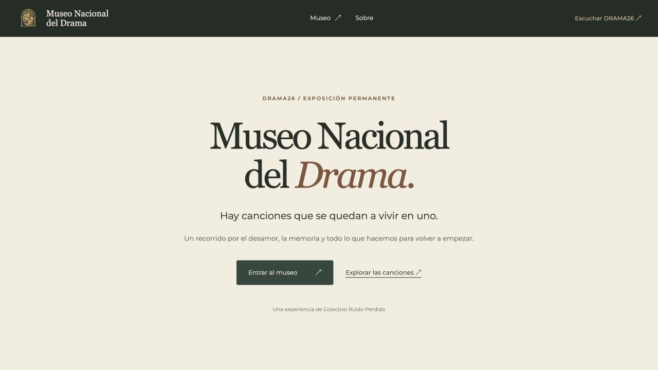 Vista de Museo Nacional del Drama